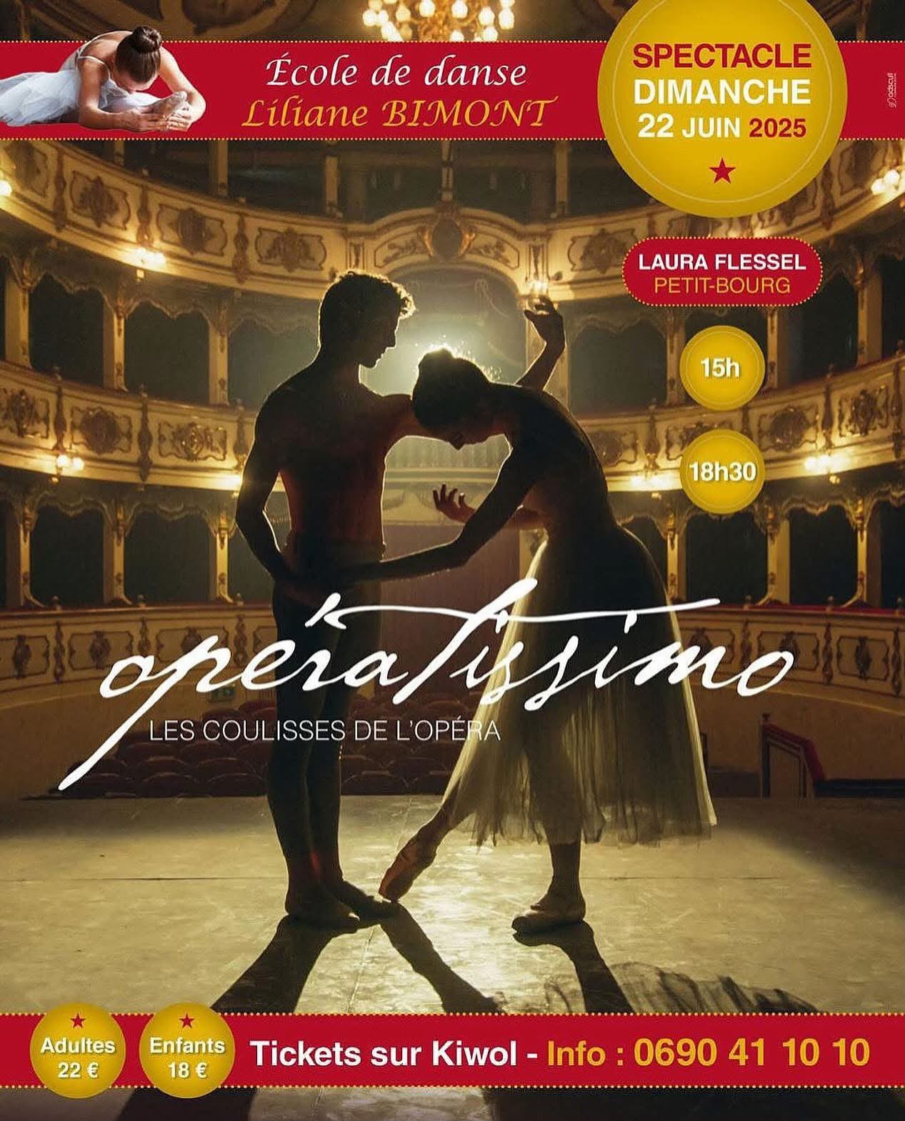 Affiche du spectacle Opératissimo, 22 juin 2025