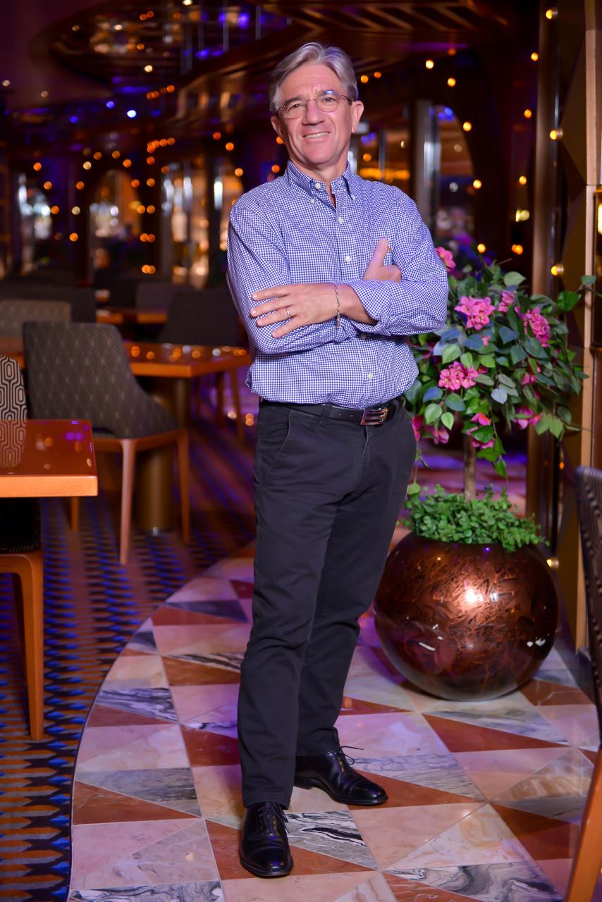François, président de l'association de l'École de danse Liliane Bimont